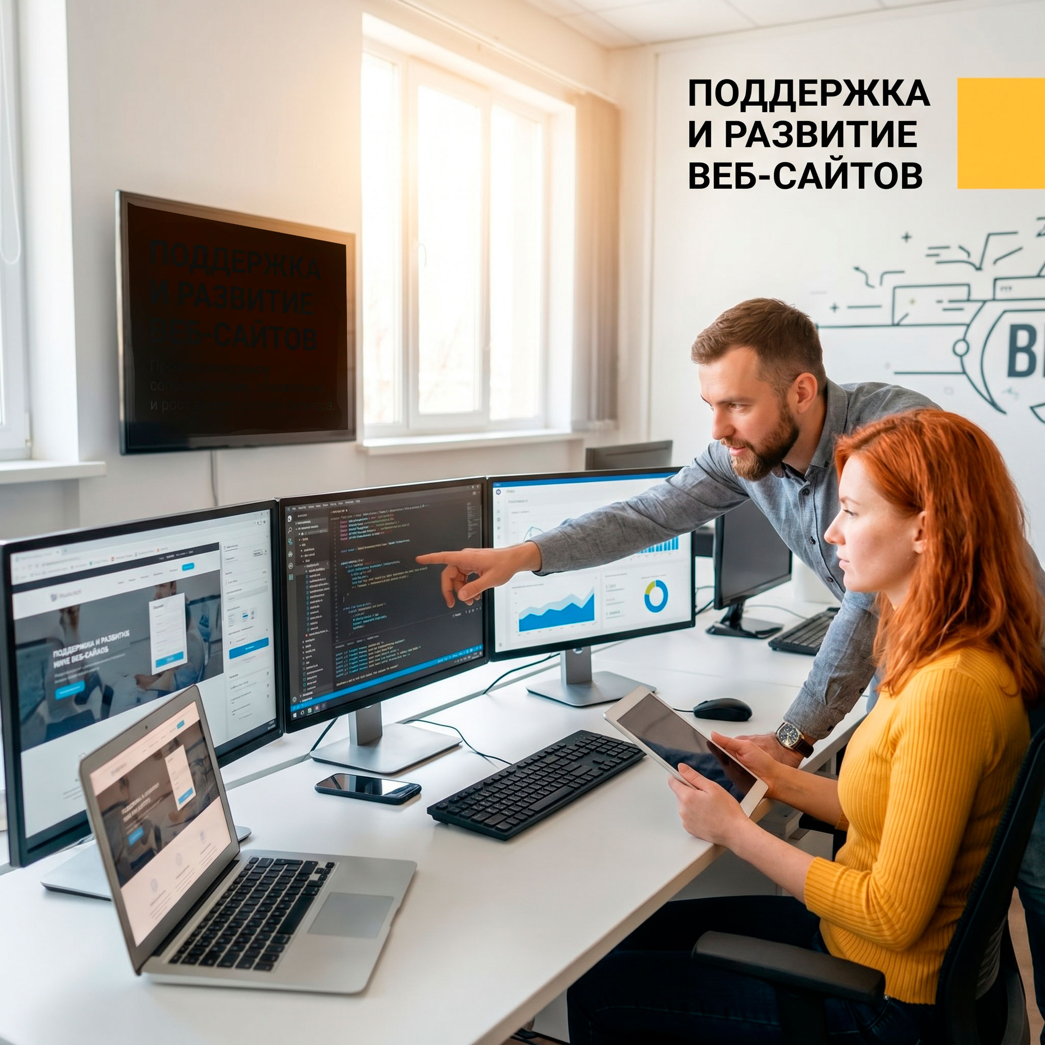 Поддержка и развитие сайтов